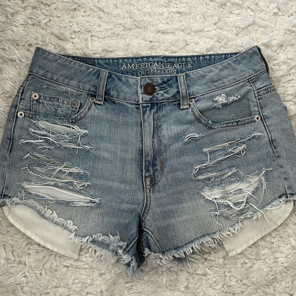 American Eagle hi-rise festival shorts sz 4